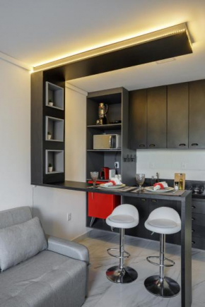 Feel Home - Flat Elegante e Confortável Próximo à Praia